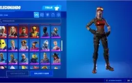 conta de fortnite mais de 100 skins 9 passes sesson 3