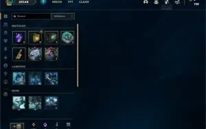 Conta bronze 1 com 23 Champs e 3 Skins + 6 Espolios