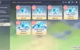 Genshin impact Conta com Mona C1, Kokomi e banner garantido