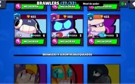 Conta de Brawl Stars com 14k de troféus