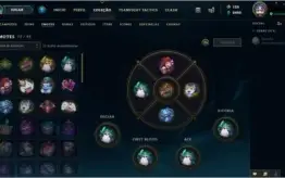 Conta Platina IV com skins