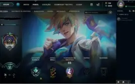 Conta Platina IV com skins