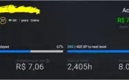 Steam Account 7anos e + de 400 reais em jogos Terraria,Gmod.