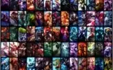 Conta LOL ,só falta 1 champ, 166 skins, borda platina.