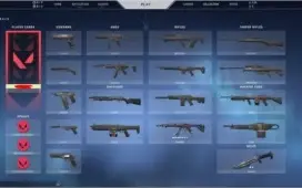 VALORANT - Vendo Conta Plat 1 com algumas skins e Com 1000vp