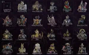 Conta Warframe Maestria 25