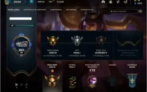 Conta ouro 3 com 51 champs e 21 skins