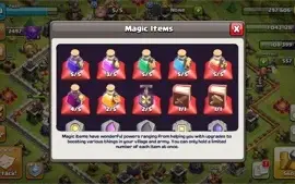 CoC CV11 FULL só upar pro 12 tropas/spell full