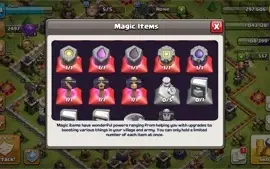 CoC CV11 FULL só upar pro 12 tropas/spell full