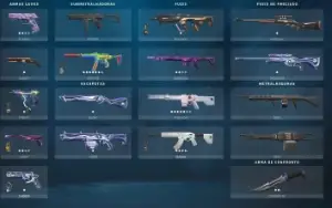 conta league of legends com 296 skins e skins no valorant