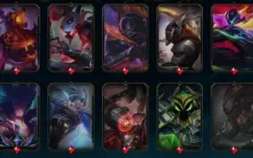 conta league of legends com 296 skins e skins no valorant
