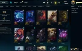 Conta league of legends smurf win rate 70%