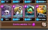 Conta Clash Royale Lvl 10 + Arena 10 + 6 LENDÁRIAS