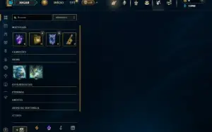 Ferro 1 com 27 Champs e 3 Skins + 2 Fragmentos