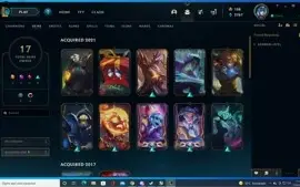 Conta lol diamante 1 com janna vitoriosa!