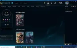 Conta lol diamante 1 com janna vitoriosa!