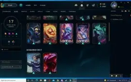 Conta lol diamante 1 com janna vitoriosa!