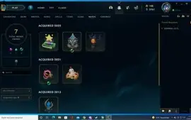 Conta lol diamante 1 com janna vitoriosa!
