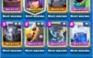 Clash royale nv 14 com todas as cartas e várias nv 14.