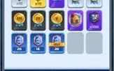 Clash royale nv 14 com todas as cartas e várias nv 14.