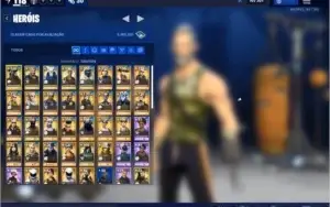 Conta Fortnite + Salve o Mundo