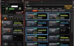 CONTA CROSSFIRE 500K GOLD M4A1-S USA PERMANENTE E NIKITA