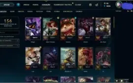 CONTA NVL 76, 61 CHAMPS E 29 SKINS POR R$70,00 LEVE AGORA!