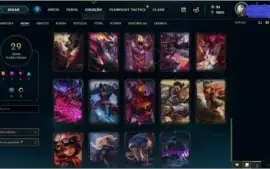 CONTA NVL 76, 61 CHAMPS E 29 SKINS POR R$70,00 LEVE AGORA!