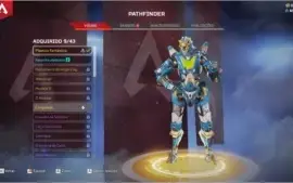 Conta apex legends skins raras 26 lendarias
