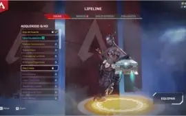 Conta apex legends skins raras 26 lendarias
