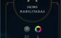 Conta G3 - 32 skins - Todos os campeões