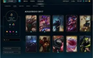 Conta G3 - 32 skins - Todos os campeões