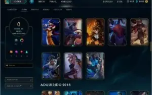 Conta G3 - 32 skins - Todos os campeões