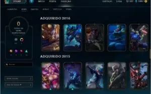 Conta G3 - 32 skins - Todos os campeões