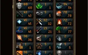 Conta + de 11 anos lvl 88 vários itens e 4m de gold