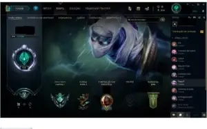 Conta Lol // Platina 1 // 39 Skins // 124 Campeões, Lv 202