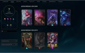 Conta League of Legends smurf LVL 37