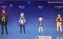 Ganyu + Diluc + Qiqi