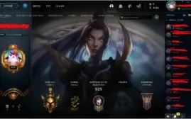 conta lol gold 4 full champ