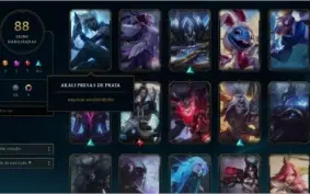 conta lol gold 4 full champ