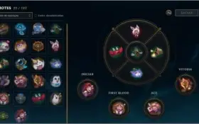 LOL (CONTA UNRANKED MAIN SUPORTE, SEASON PASSADA GOLD 2)