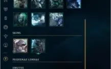 LOL (CONTA UNRANKED MAIN SUPORTE, SEASON PASSADA GOLD 2)