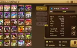Acc mid/early game 11 nat 5* tri icaru completo