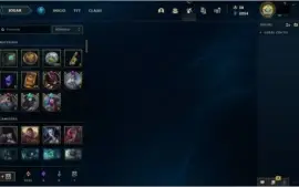 Conta lol com MUITAS skins (yasuo prestige) 3 ultimates