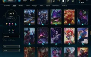 Bronze 2 com 120 Champs e 127 Skins ( Mais de 10 Jogos )