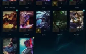 Conta  platina 4 57% winrate ganhando 18 pdl