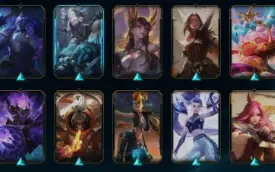 Conta Antiga Desde 2009 Com Todos Os Champ 166 Skins.