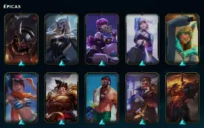 Conta Antiga Desde 2009 Com Todos Os Champ 166 Skins.