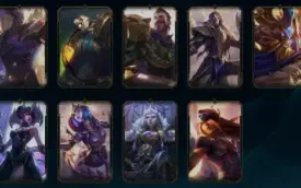 Conta Antiga Desde 2009 Com Todos Os Champ 166 Skins.