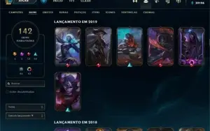 CONTA DE LEAGUE OF LEGENDS MAIN ADC